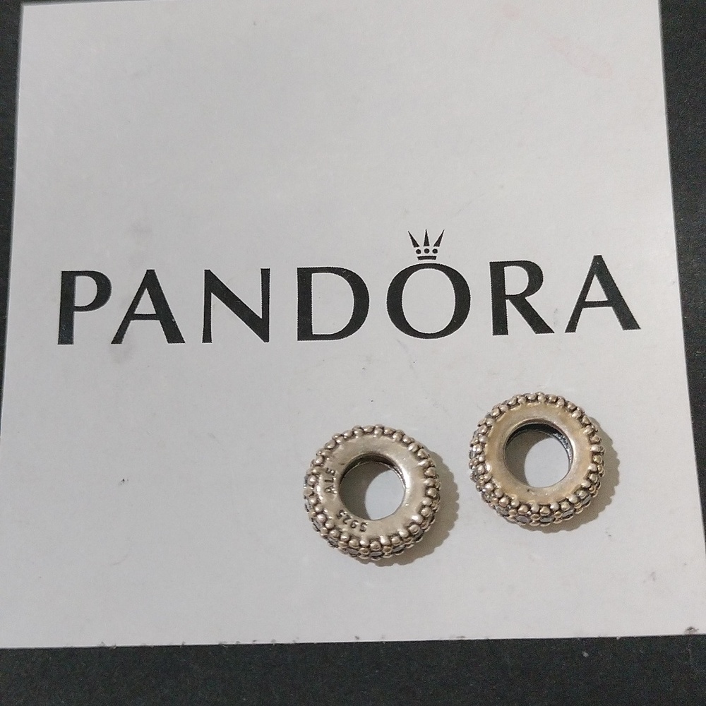 Pandora Inspiration Within Spacer with Clear Zirconia- 791359cz, Set of 2